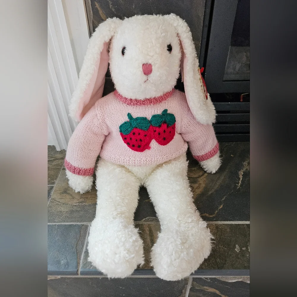 Vintage Ty Curly Bunny 18